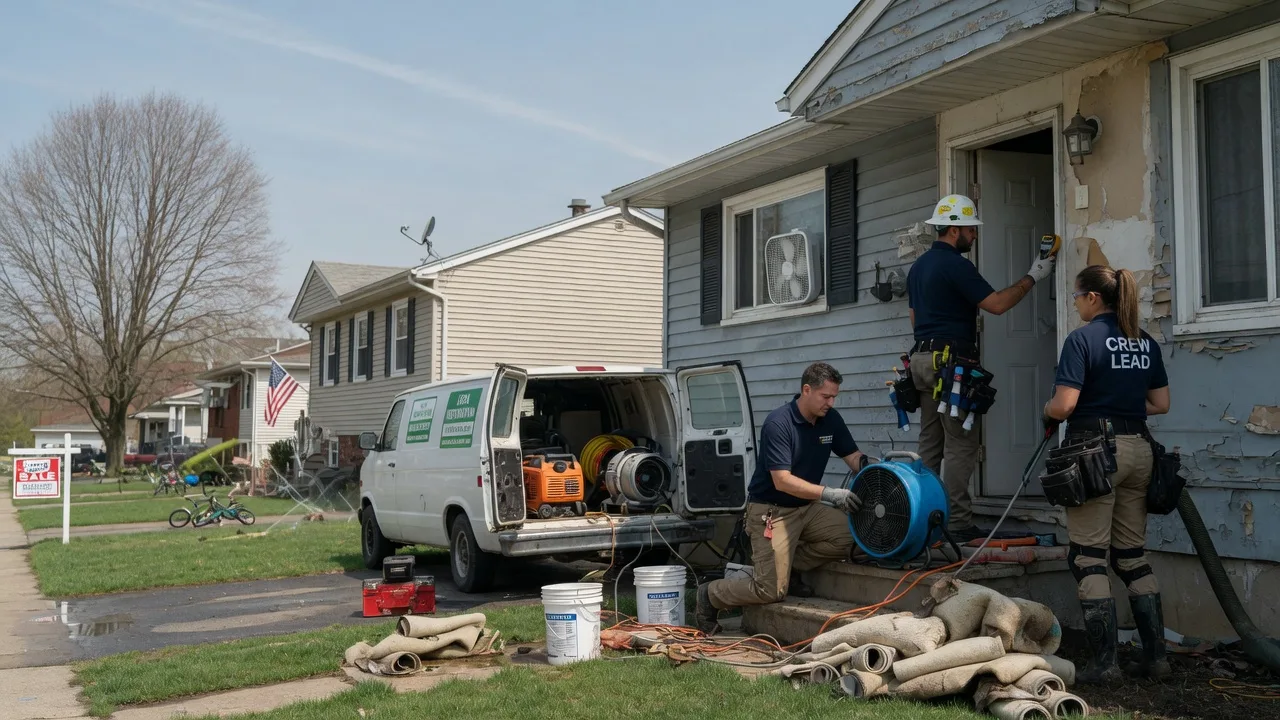 Flood Cleanup in Luzerne, MI near me